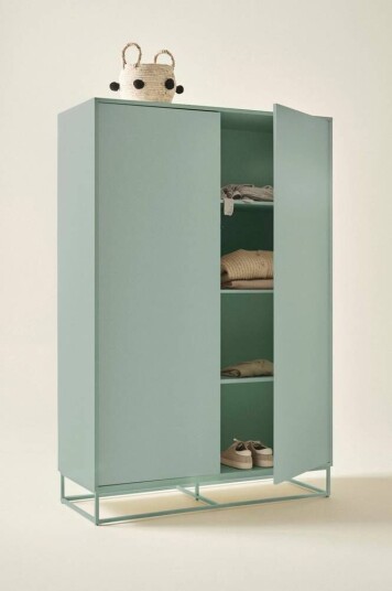 Jotex LYCKEBY garderobe Grønn matt svart 1705460-01-0 1705462-04-0
