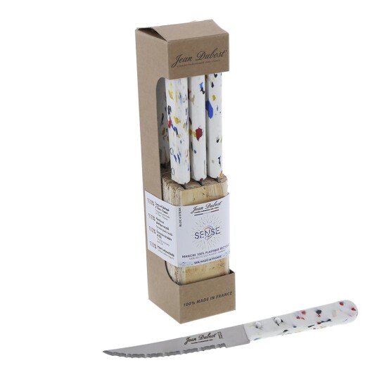 Jean Dubost Laguiole Grillkniv med avtakbart håndtak 6 stk Jean Dubost Laguiole Grillkniv med avtakbart håndtak 6 stk