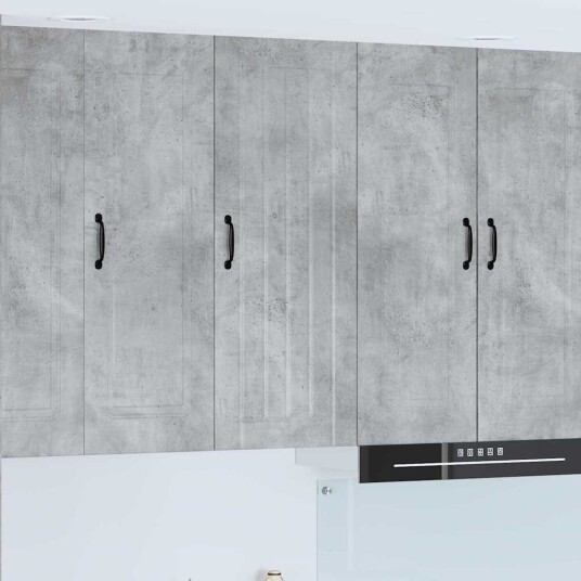  Kjøkkenskap Betonggrå 40 x 31 x 100 cm Konstruert tre
