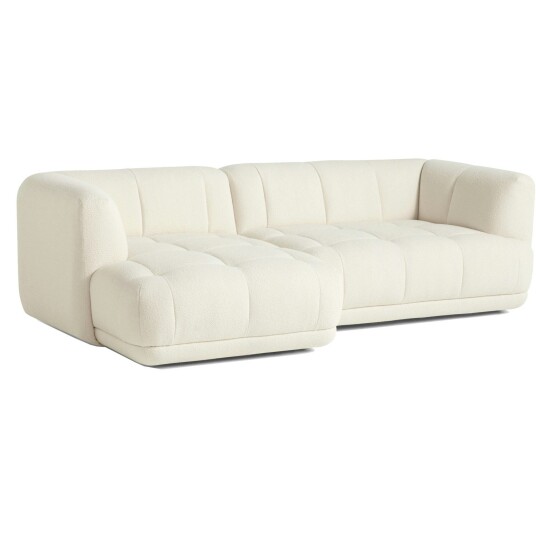 Hay Quilton Sofa Konfigurasjon 19 Venstre Flamiber Cream