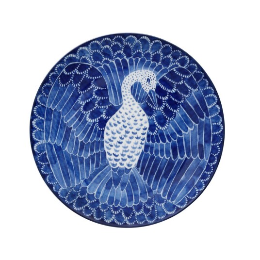 Götefors Porslin Selma tallerken bird Ø 21 cm 21 cm