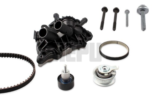 Vannpumpe + tannremmsett HEPU PK06750 Vannpumpe + tannremmsett HEPU PK06750