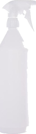 Sprayflaske uten innhold hvit 1 l