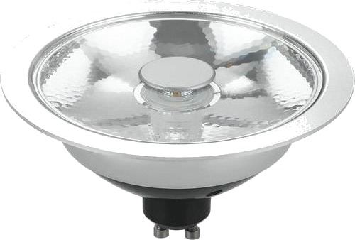 Spl GU10 ES111 10W dimbar LED pære 820lm 10 grader 2700K grå finish Dimbar : Dimbar Kulør : Varm Spl GU10 ES111 10W dimbar LED pære 820lm 10 grader 2700K grå finish Dimbar : Dimbar Kulør : Varm