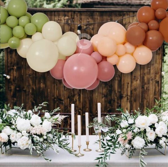 DIY Ballongbue Girlander Natural farge -kit DIY Ballongbue Girlander Natural farge -kit