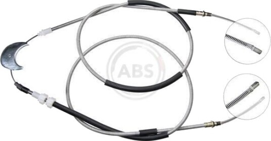 A.B.S. K10635 Tautrekk håndbremse A.B.S. K10635 Tautrekk håndbremse