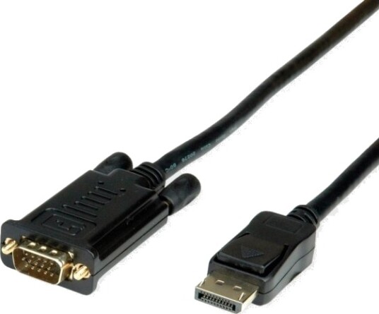 Roline 11.04.5974, 5 M, Vga (D-Sub), Displayport, Hankjønn, Hankjønn, Rett