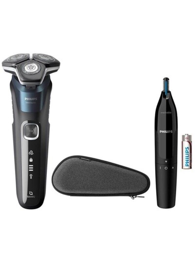 Philips Barbermaskin Series 5000 S5889/11 + nose trimmer