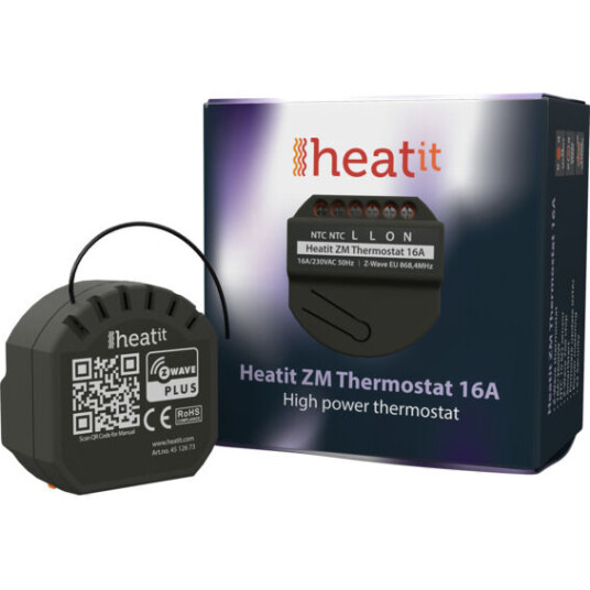 Heatit - Z-Wave - ZM Thermostat 16A - 4512673 Heatit - Z-Wave - ZM Thermostat 16A - 4512673