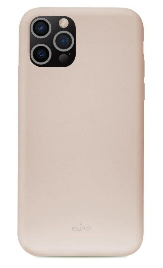 Puro iPhone 13 Pro Puro Icon Silikon Bakdeksel - Rosa