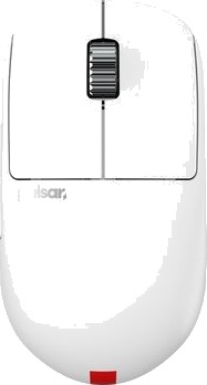 Pulsar X2h Es Medium Ambidekstriøs Optisk Rf Wireless + Usb Type C 26000 Dpi Hvit