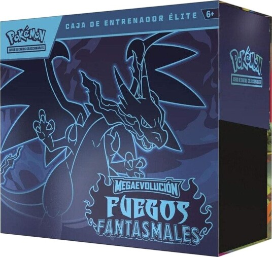 Amerikansk Pokemon Phantasmal Flames Elite Trainer-etui samlekortspill Latin