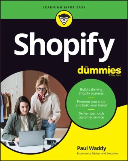 Shopify For Dummies Av Paul Waddy