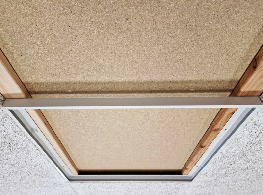 Ledlife Innbyggingsramme II for 60x60 LED panel Passende for trebetong og gips hvit kant