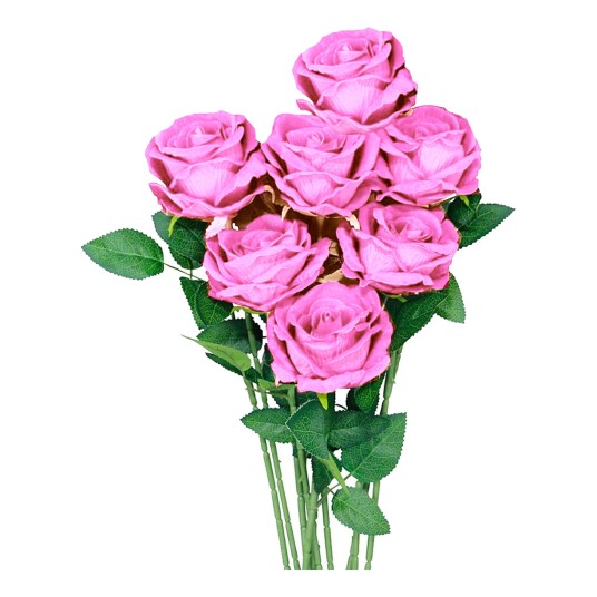 Catsson Int Group LTD Kunstige Roser i Bukett - Rosa
