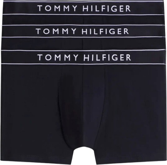 Tommy Hilfiger 3 Pack Cotton Trunk Navy XXL