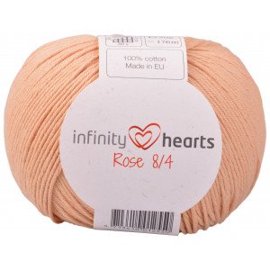 Infinity Hearts Rose 8/4 Garn Unicolor 242 Lys Terrakotta Infinity Hearts Rose 8/4 Garn Unicolor 242 Lys Terrakotta