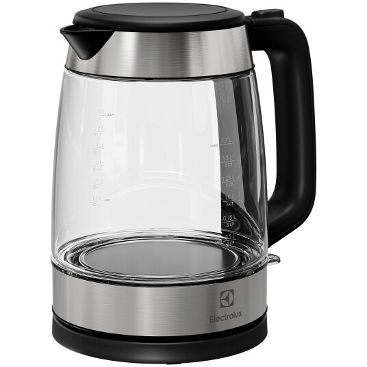 Electrolux 1,7L Vannkoker E4GK1-4GB Rustfritt Stål og Glass