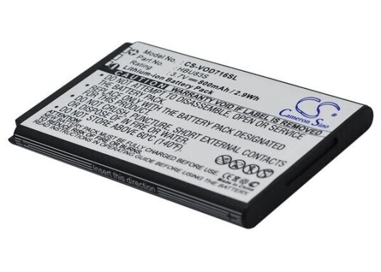 Vodafone V715 batteri (800 mAh 3.7 V)