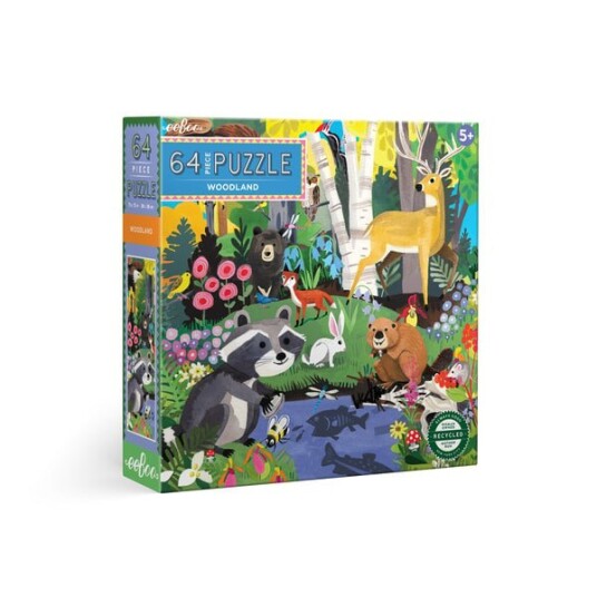 EEBOO Puzzle 64 pcs Woodland EPZWDL