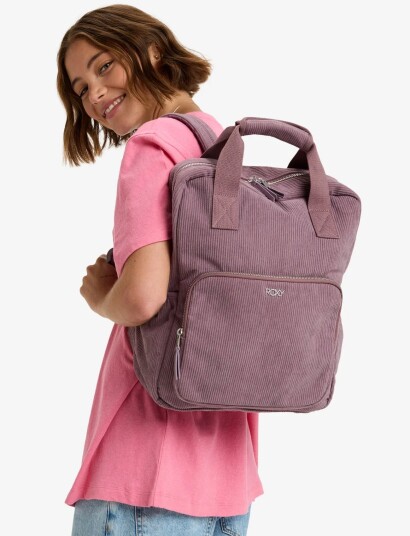 Roxy Feeling Vibes Handle Backpack Pink ONE SIZE