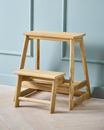 Skala Step Stool Teak Skala Step Stool Teak