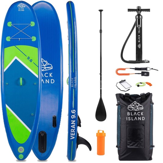 Black Island Sup-Brett 9'6 Pakke Black Island Sup-Brett 9'6 Pakke