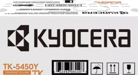 Kyocera Toner TK-5450Y Gul (3.200 sider) Original Kyocera Toner TK-5450Y Gul (3.200 sider) Original