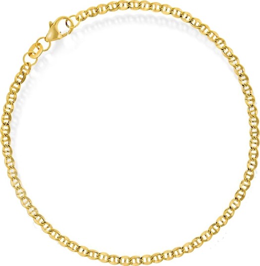 Armbånd i 585 gult gull, 19 cm Armbånd i 585 gult gull, 19 cm