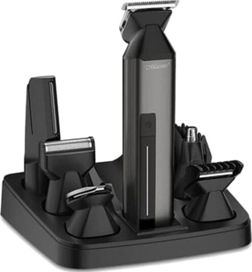 Maestro MR-660 Hårtrimmer 6-i-1 - USB-C, 1200mAh, 150min Svart
