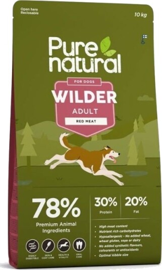 Purenatural Wilder Dog Adult Red Meat 10 kg 