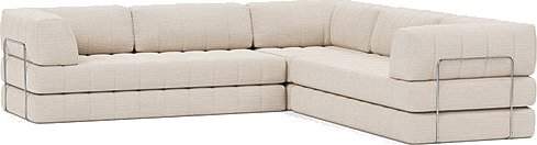 CozyPad Hjørnesofa med armlener B 6002609