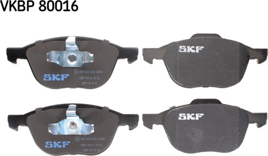 Bremseklosser SKF VKBP 80016