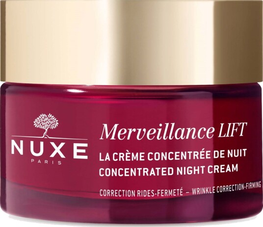 Nuxe Merveillance Lift Nattkrem 50 ml - Anti-aging og Fuktighetsgivende for Normal og Moden Hud