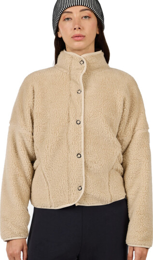 ROSSIGNOL W Alltrack Snap Sherpa Jkt - Beige - L ROSSIGNOL W Alltrack Snap Sherpa Jkt - Beige - L