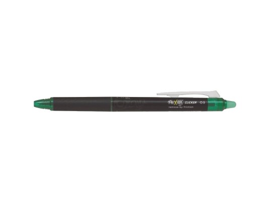 Rollerpen Pilot Frixion Point Clicker 0,5 Mm Grøn Pakke A 12 Stk