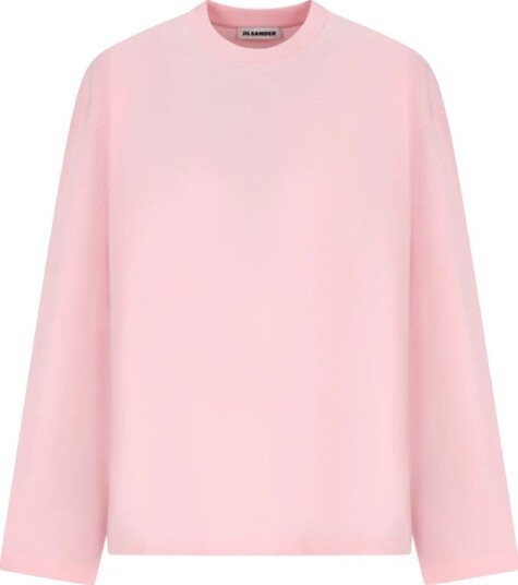 Jil Sander Dame Topper Rosa S,