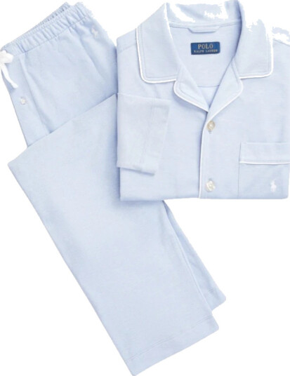 Polo Ralph Lauren Cotton Pyjamas Set Blue
