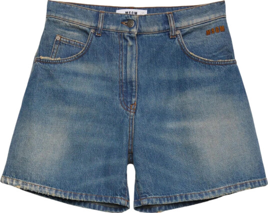Msgm Dame Shorts Blå M, Msgm Dame Shorts Blå M,