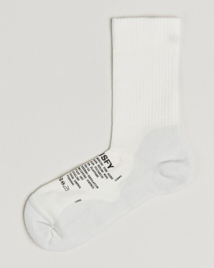 Satisfy Merino Tube Socks White
