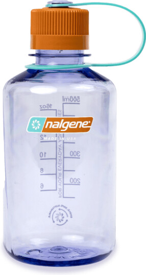 Nalgene 454ml Narrow Mouth Sustain Water Bottle Amethyst OneSize, AMETHYST Nalgene 454ml Narrow Mouth Sustain Water Bottle Amethyst OneSize, AMETHYST