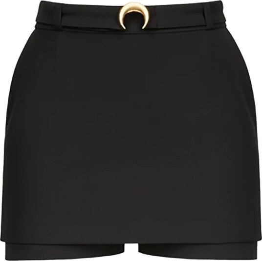 Marine Serre Dame Shorts Svart M, Marine Serre Dame Shorts Svart M,