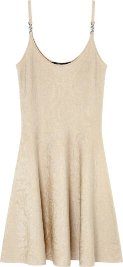 Versace Dame Kjoler Beige S,