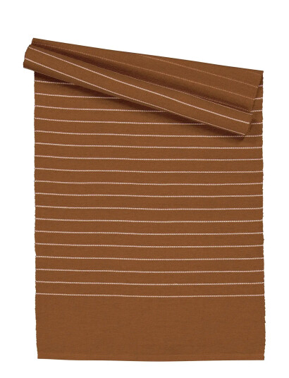 Noble House Runner Stripe 40 X140 Cm - Brown - 40X140CM
