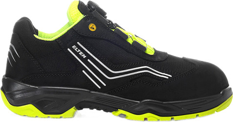Elten Ambition BOA Low Safety Shoes S2 SRC Black 1 Par SKI-72752-Svart 41