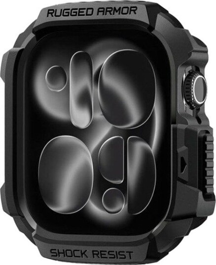 Spigen Rugged Armor 2 - matte black - Apple Watch 11 42mm