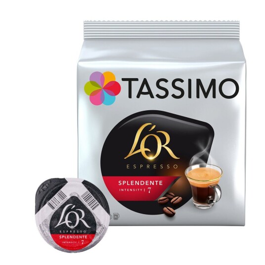 Tassimo L'OR Splendente til Tassimo. 16 kapsler Tassimo L'OR Splendente til Tassimo. 16 kapsler