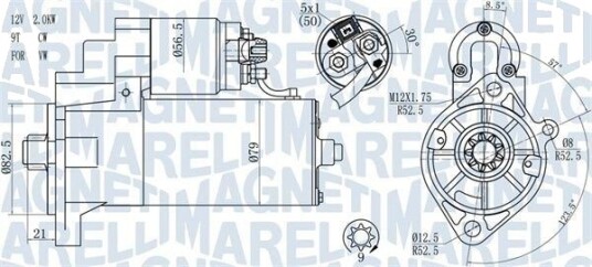 MAGNETI MARELLI 063721187010 Starter MAGNETI MARELLI 063721187010 Starter