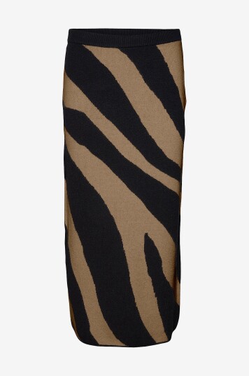 Vero Moda - Skjørt vmNancy NW 7/8 Skirt - Svart