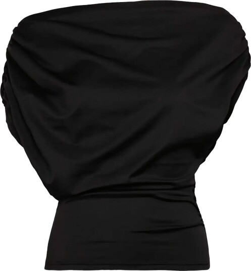 Rosemunde Rwbridget Draped Ss T Shirt BLACK S